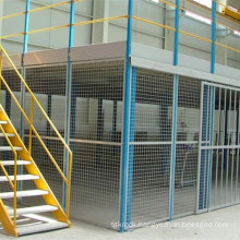 Two Floors Racking with Mezzanine Platform